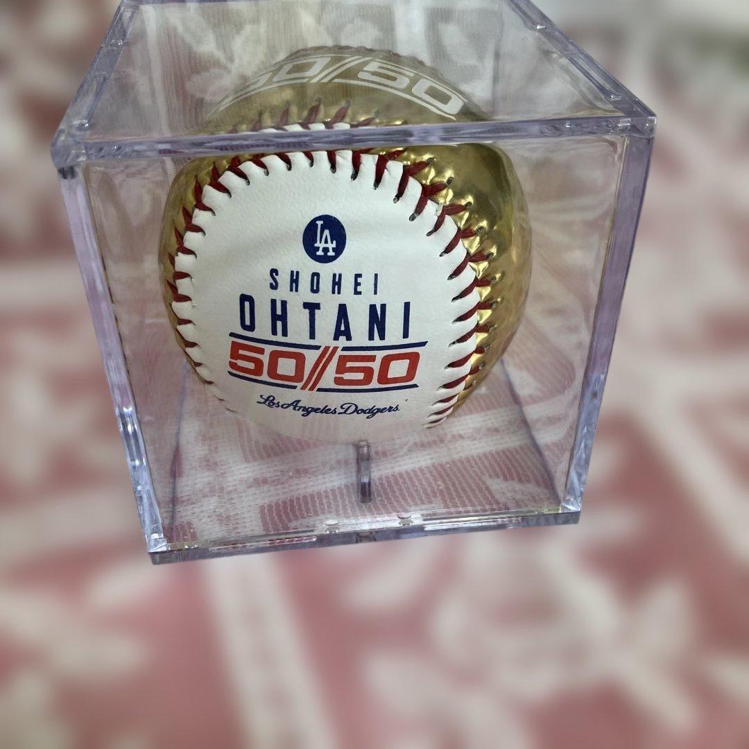お値下げ　大谷翔平 50/50 記念ボール 背番号17