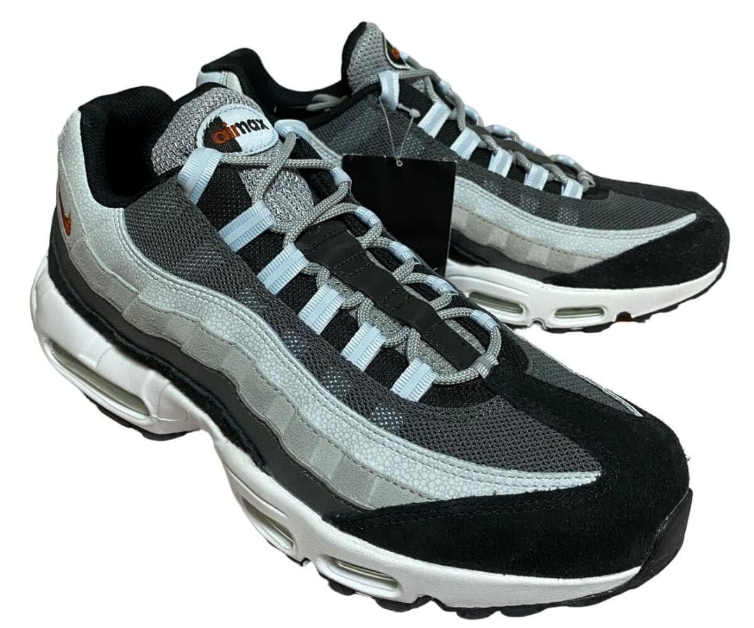 エアマックス 95 ウルフグレー／黒 US10.5cm 28.5cm