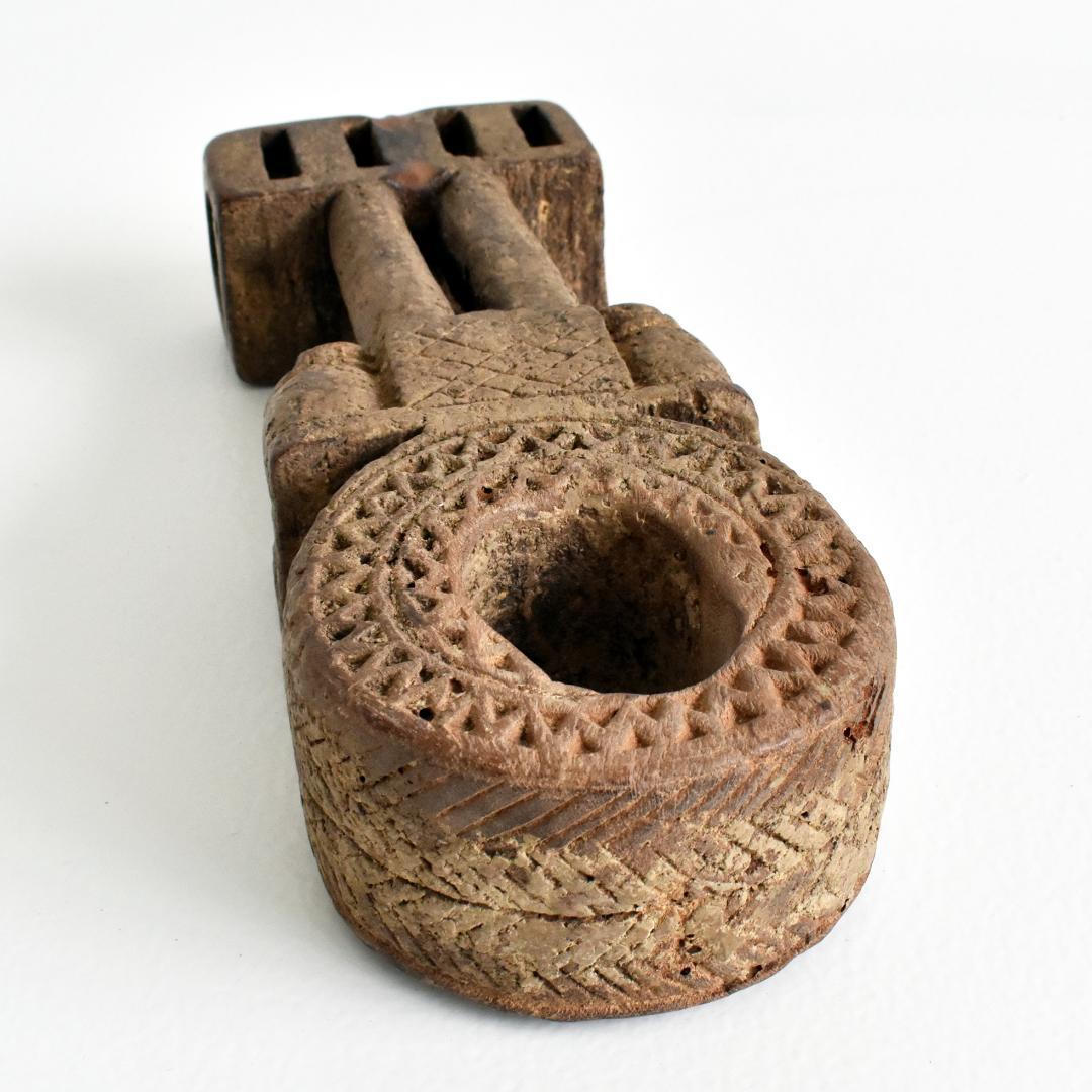 ネパール 19世紀 木製古道具 バターチャーン /インド アジア 民族工芸