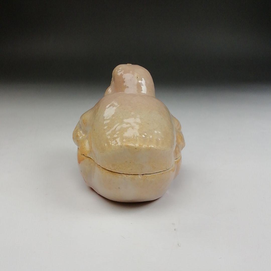 Ｔ８８６　香合　『干支　酉』『朝日焼』『七十四代　朝日豊斎』　共箱　茶道具