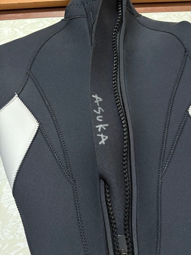 TUSAフルスーツ ウェットスーツ 黒 ピンク