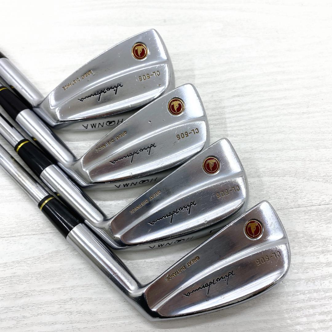 HONMA CL-505 ホンマ マッスルバック アイアンセット メンズ 7本