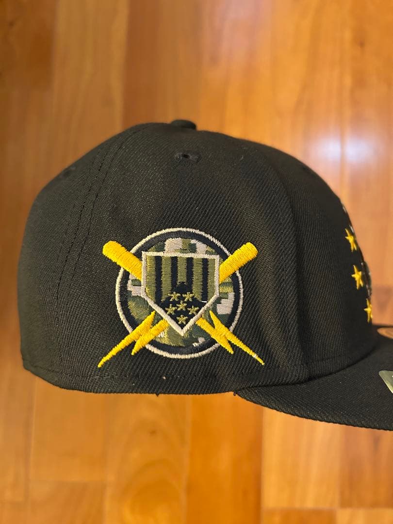 新品オリオールズニューエラ59FIFTY LPキャップ 7 1/8米国軍隊記念日