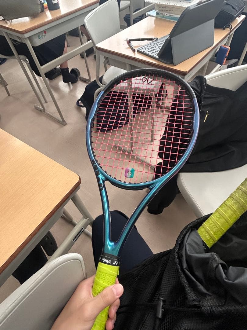 Wilsonテニスラケット 青/緑