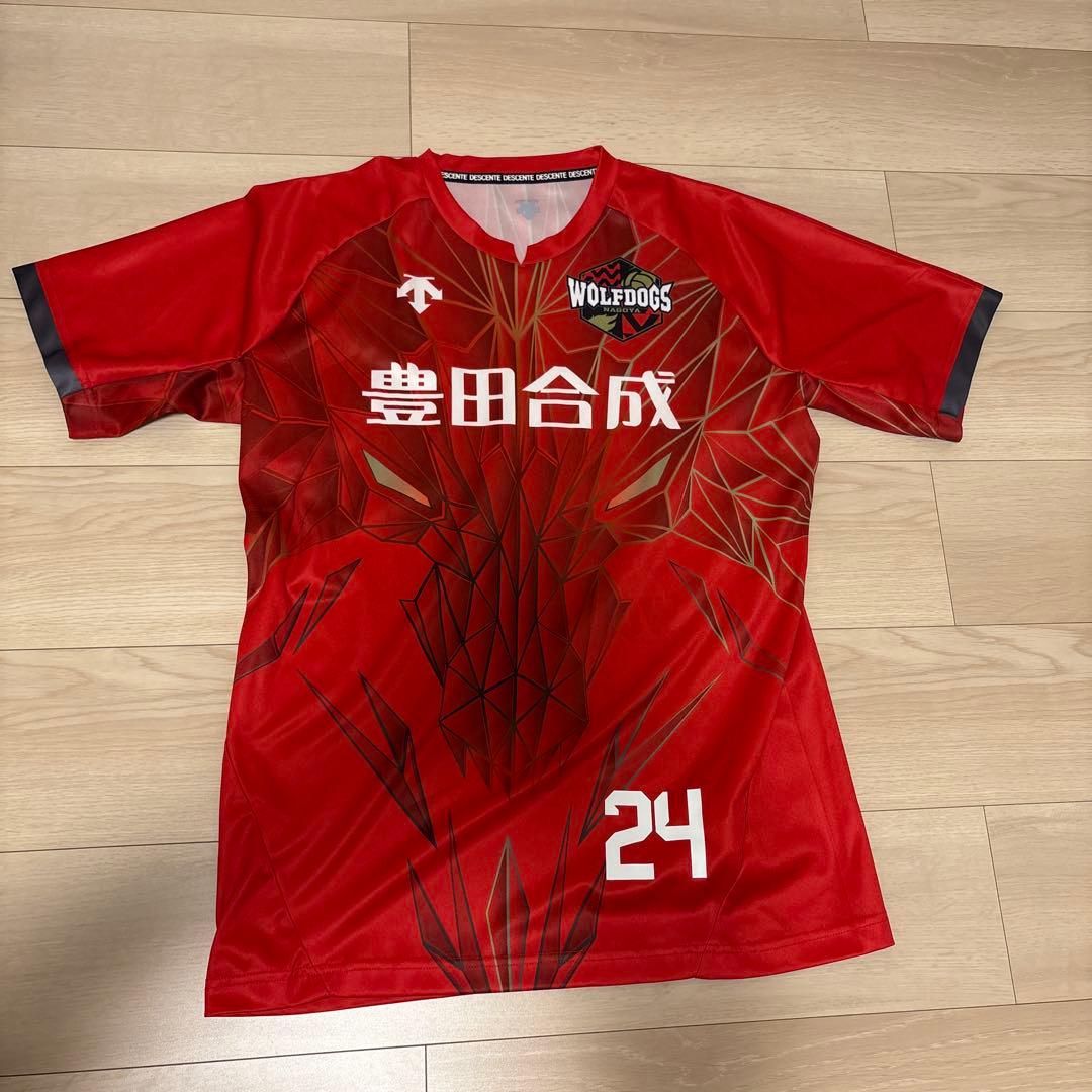 ウルフドッグス名古屋 24 小川智大 ユニフォームTシャツ