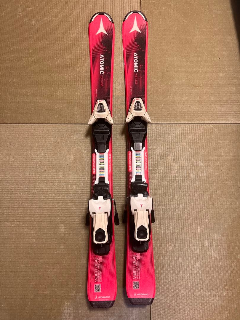 Atomic スキー バインディング付き　100cm