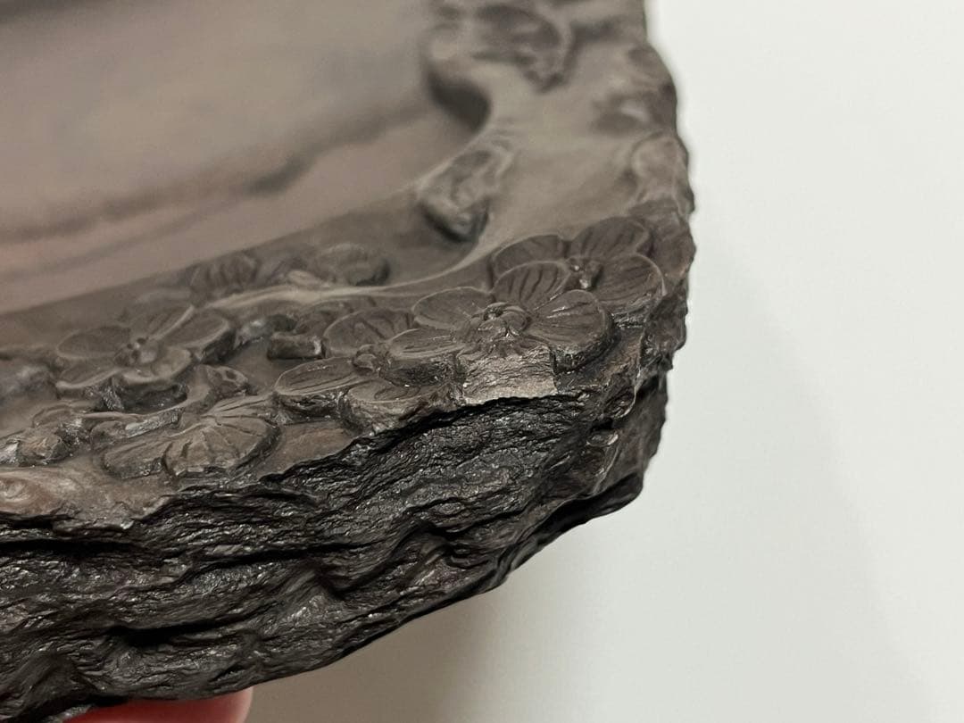 端渓硯　联庆　古硯　梅　骨董品　ヴィンテージ