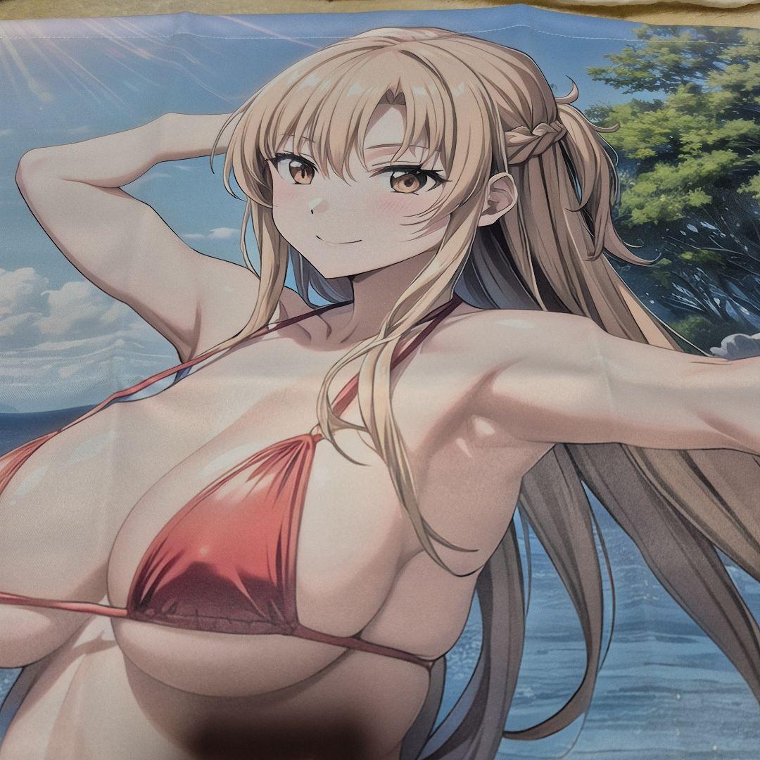 アスナビーチキャラクターB2タペストリー