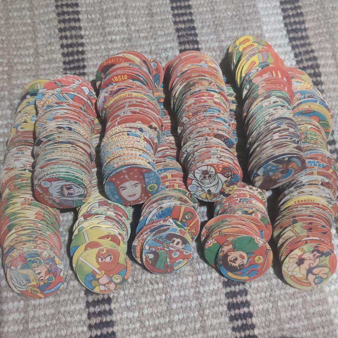 昭和レトロ 丸メンコセット アニメキャラクター多数 700枚以上