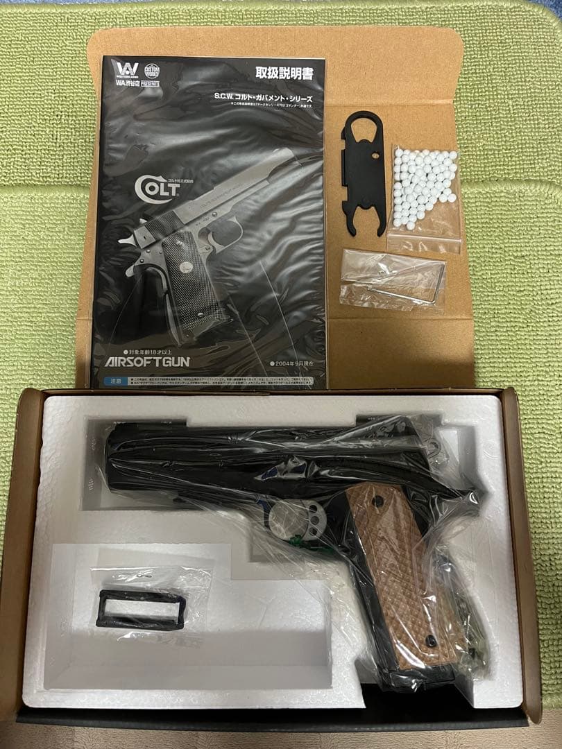 WA エアーソフトガン MARSOC マーサック キンバー ガバメント1911