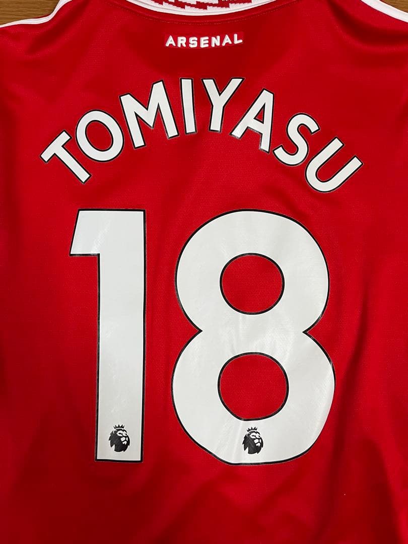 【希少・正規品】アーセナル 22/23 冨安健洋 公式ユニフォーム 長袖 L