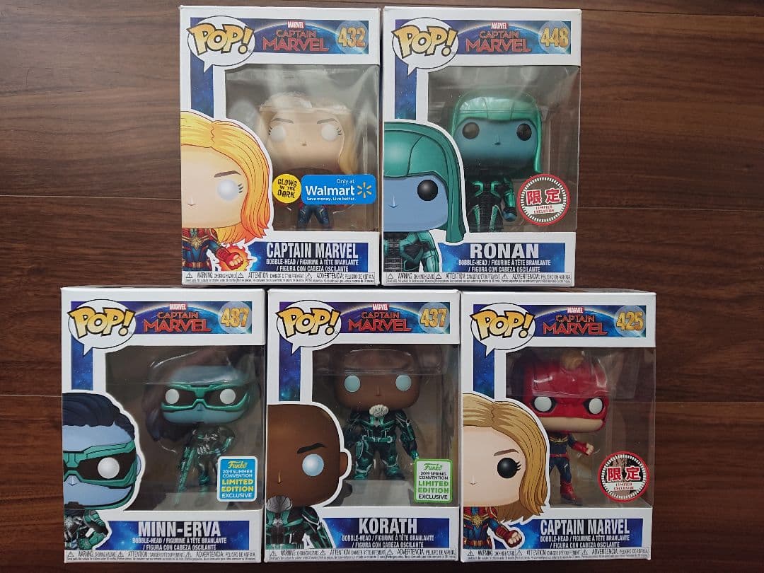 funko pop MARVEL(マーベル) ５点セット