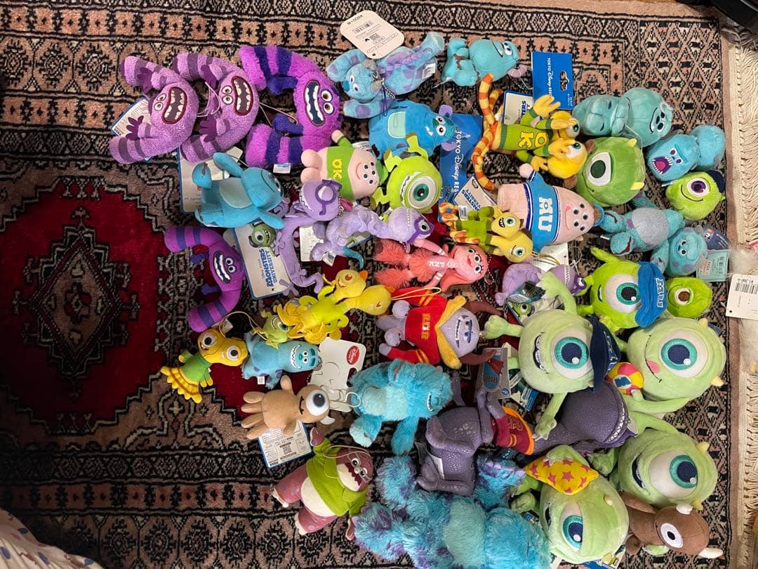 ディズニー モンスターズインク ＭＵ ぬいぐるみ プラッシュ 大量