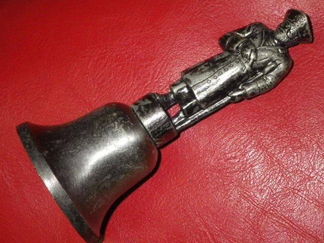 80’S★海賊★ハンドベル★呼び鈴★パイレーツ★ビンテージ★スカル★人形★船長★