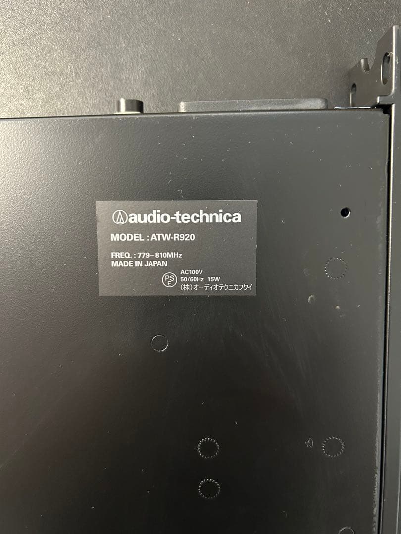 audio technica ATW-R920 ワイヤレスレシーバー セール