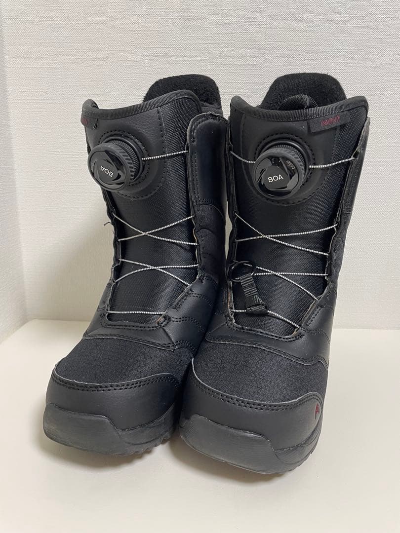 【美品❤︎】BURTON MINT スノーボードブーツ 女性用ブラック22.5cm