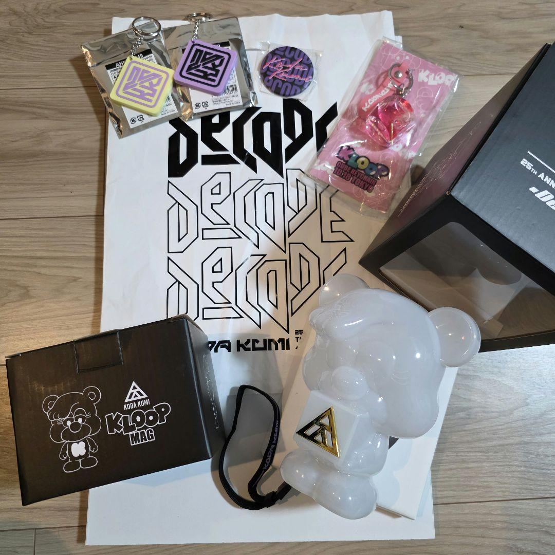 倖田來未 VIPグッズ DECODE キーホルダー マグカップ 東京 初日