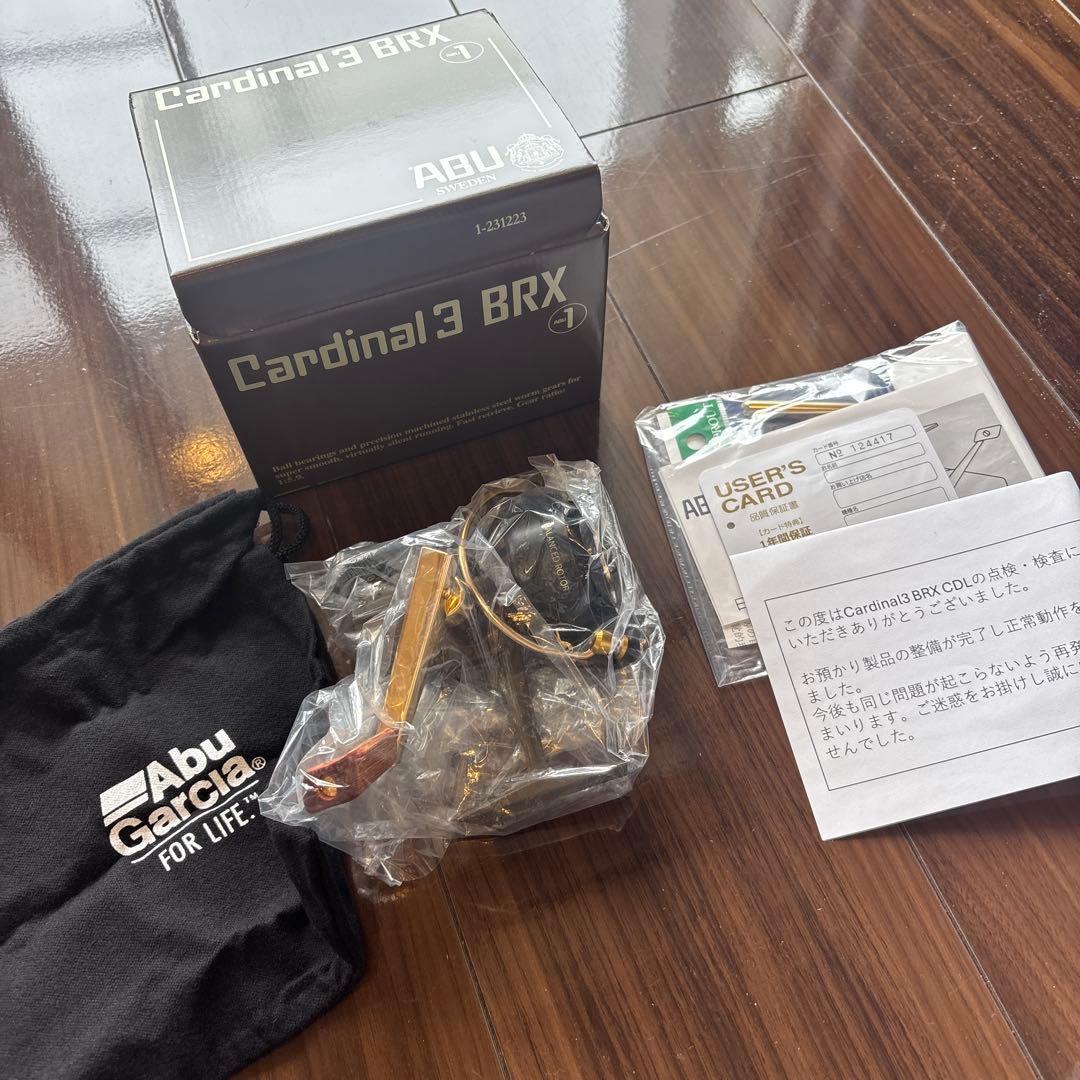 Cardinal 3 BRX CDL ABU リール　新品