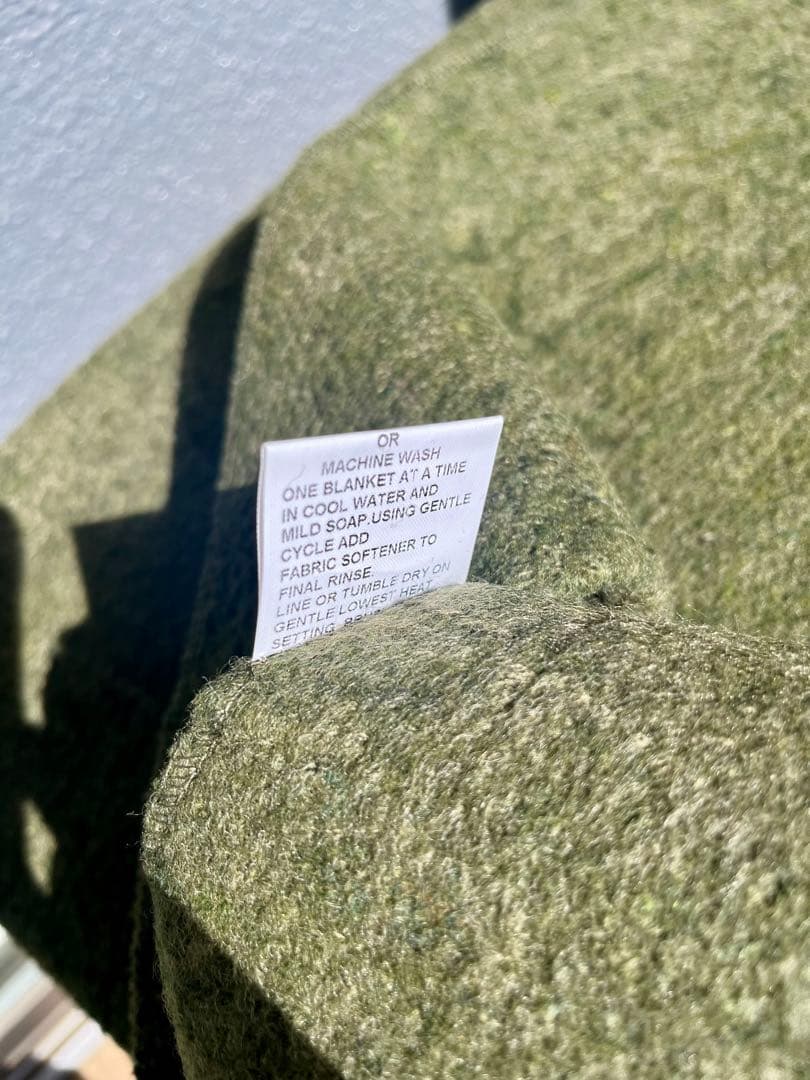 米軍放出未使用品 ROTHCO デッドストックブランケット US 米国製 ラスト