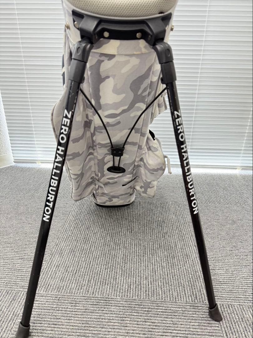 ZERO HALLIBURTON 迷彩キャディバッグ