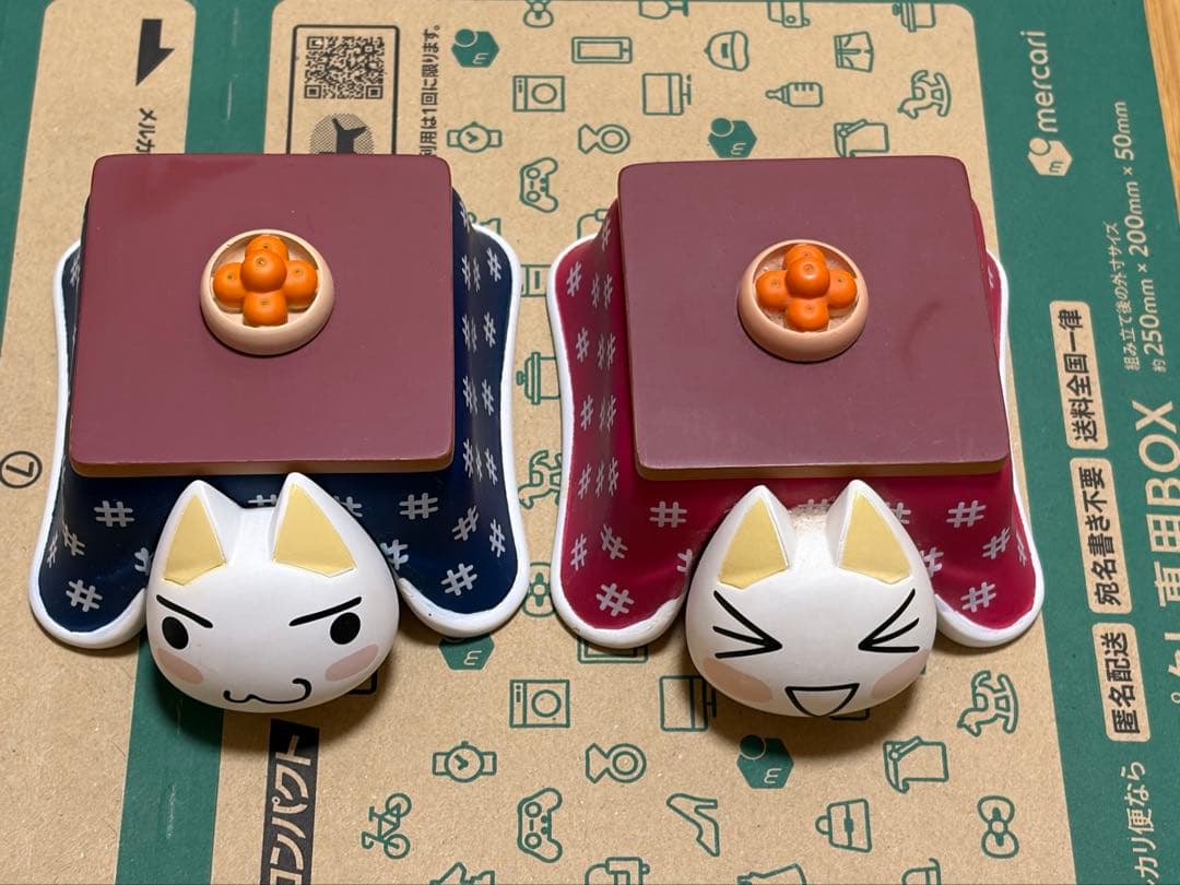 中古　非売品　どこでもいっしょ　トロ　こたつ型小物入れ