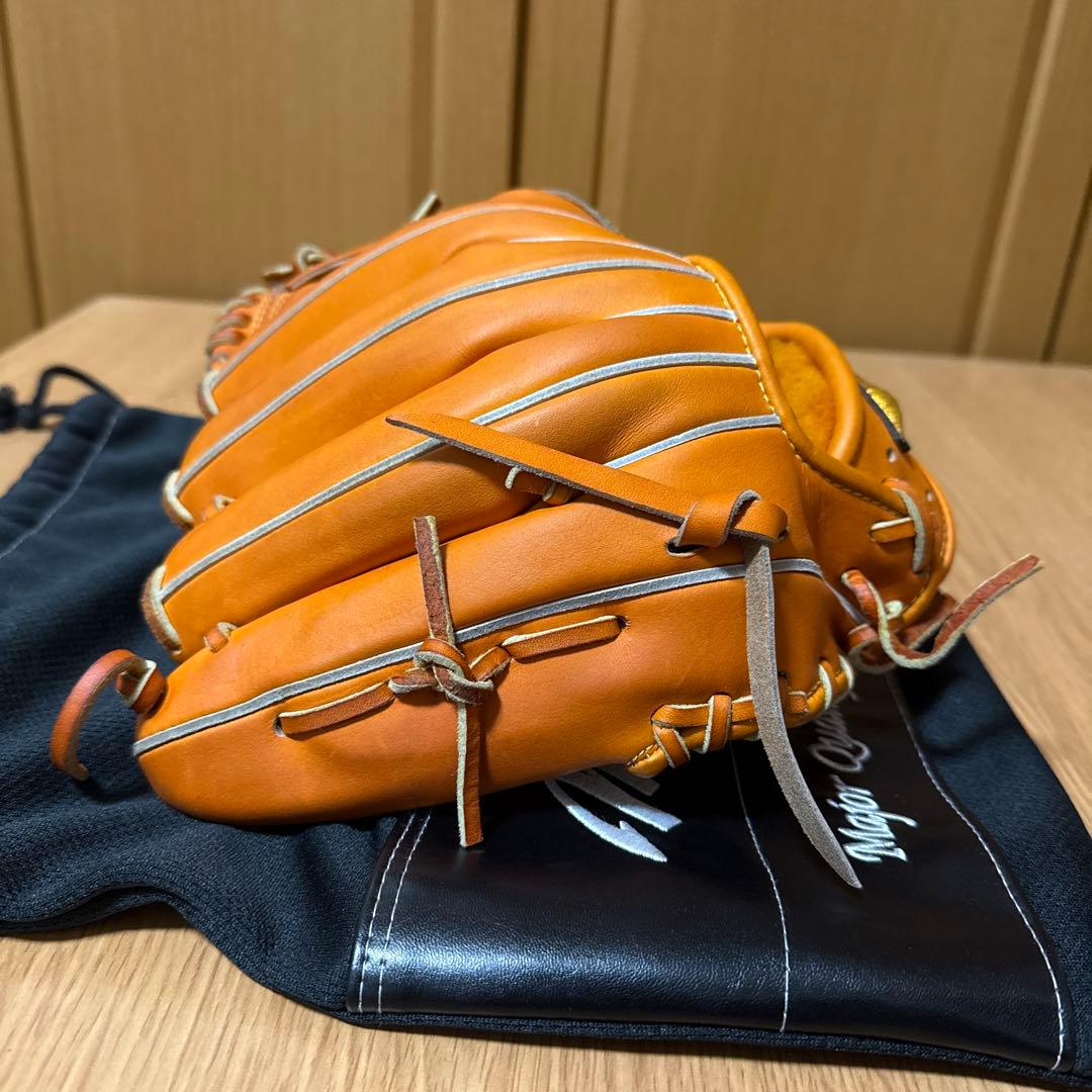 ミズノプロ　MM型　硬式グローブ　内野手用