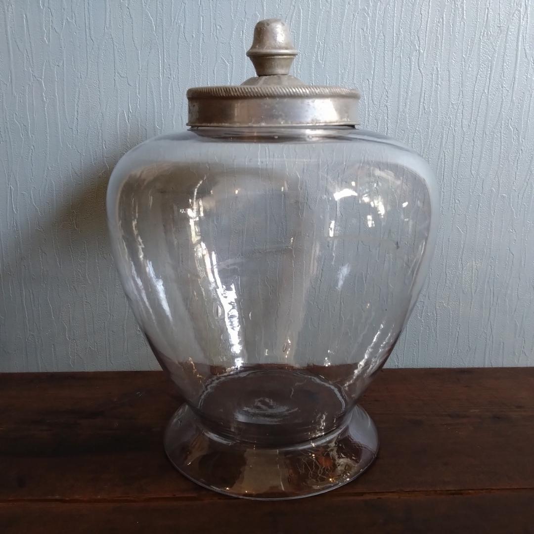 地球瓶　ガラス瓶　気泡