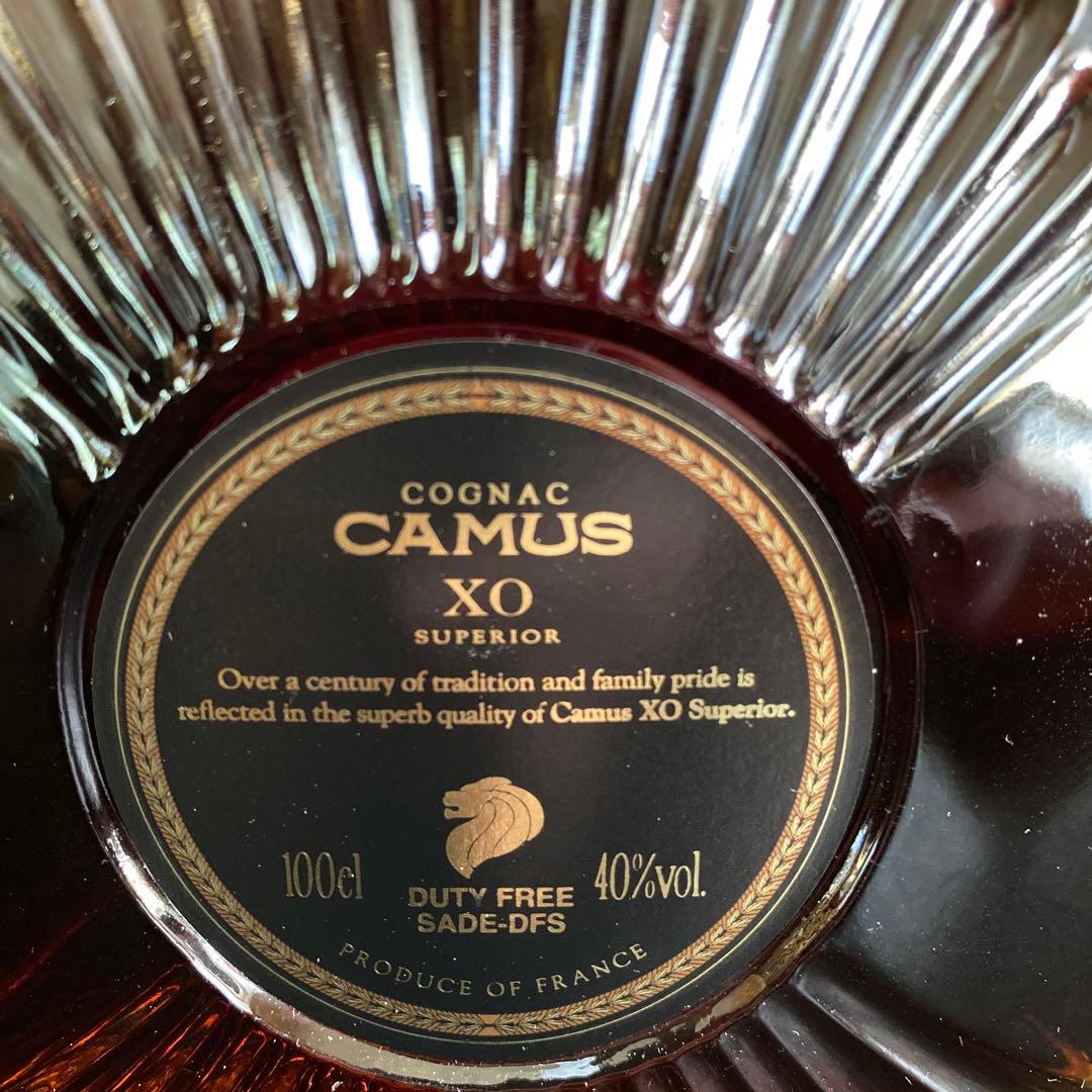 CAMUS COGNAC XO SUPERIOR 未開栓 箱付き 100cl