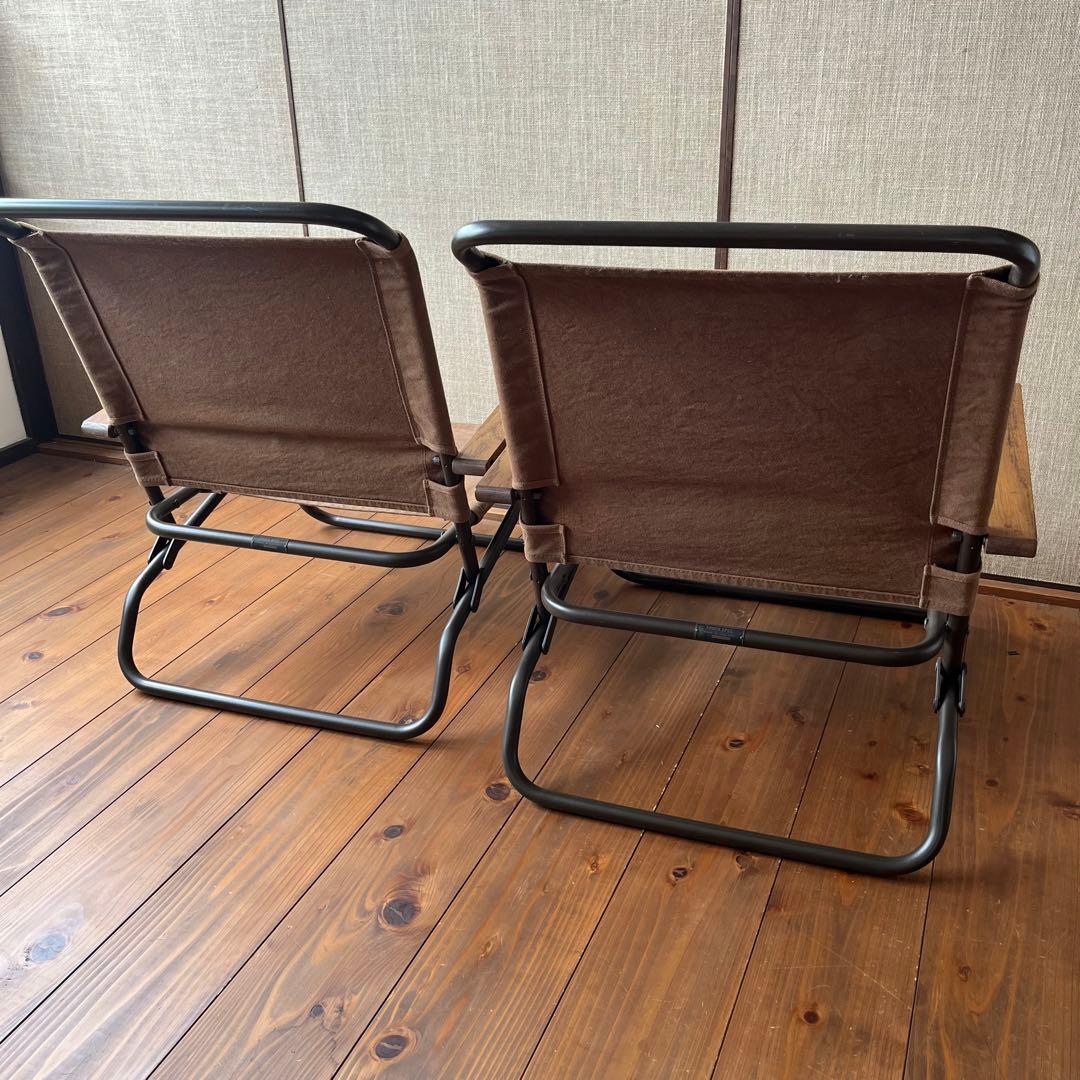 TRUCK FURNITURE FOLDING LOW CHAIR 新品セット