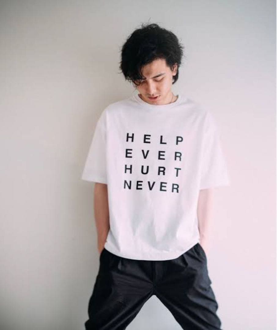 藤井風 HELP EVER HURT NEVER Tシャツ L