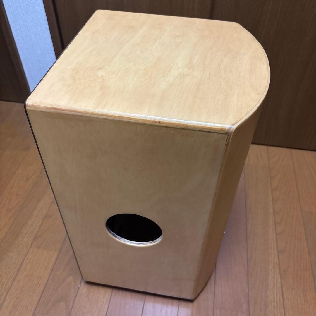 Hygge カホン 木製 ブラック/ナチュラル 収納バッグ付き