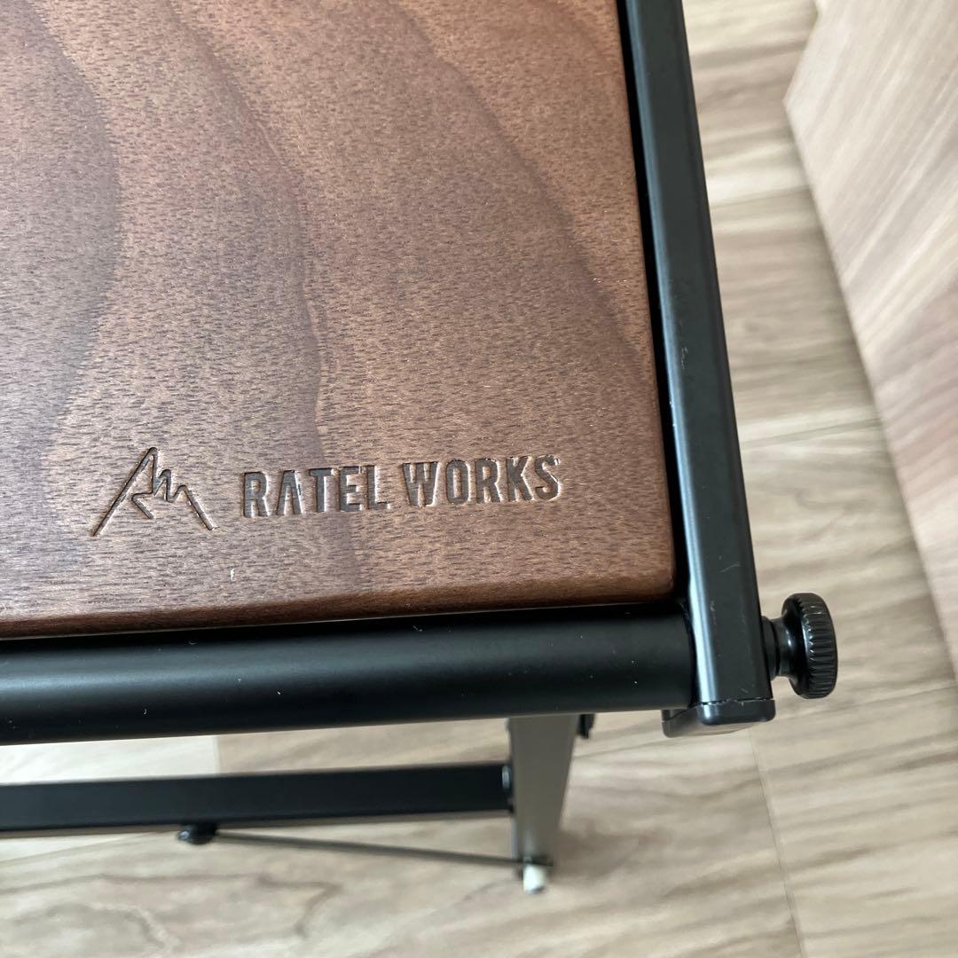ラーテルワークス　RATELWORKS ウッドパネルテーブル　使用1回