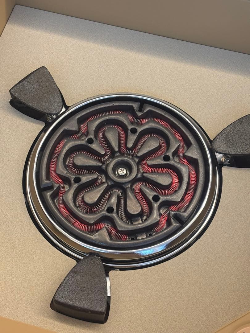 L904 野々田式　置炉　女桑　丸型熱板　Ａ