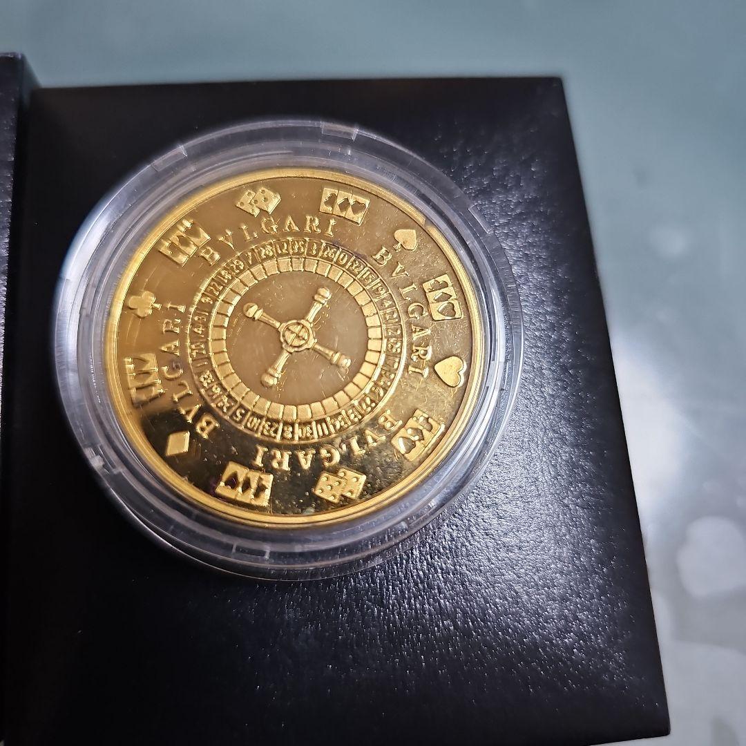 ラスベガスBVLGARI限定 サイコロデザイン金貨・銀貨2枚セット　シルバー高騰