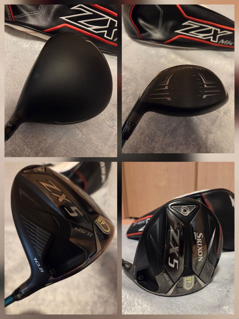 Srixon ZX5 MK2 クラブ 5本セット 美品
