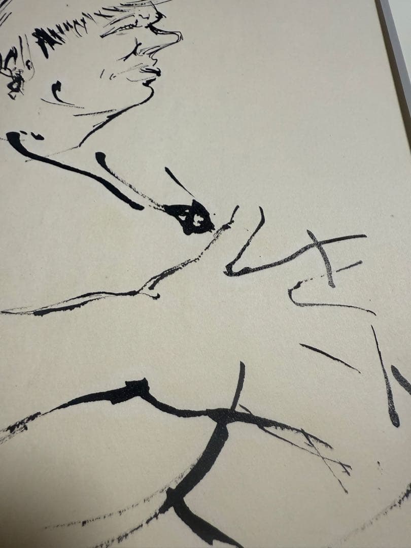 エゴン・シーレ 肉筆 Barney Hollis 水墨画 New York