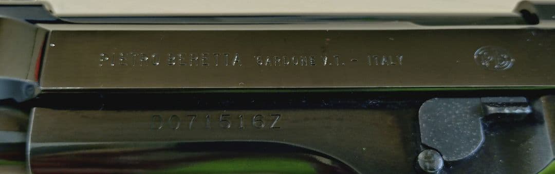 ウエスタンアームズ　ベレッタM92FS ブラッククローム