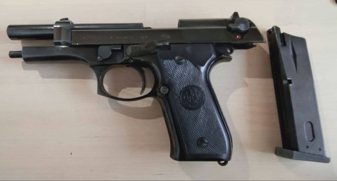 ウエスタンアームズ　ベレッタM92FS ブラッククローム