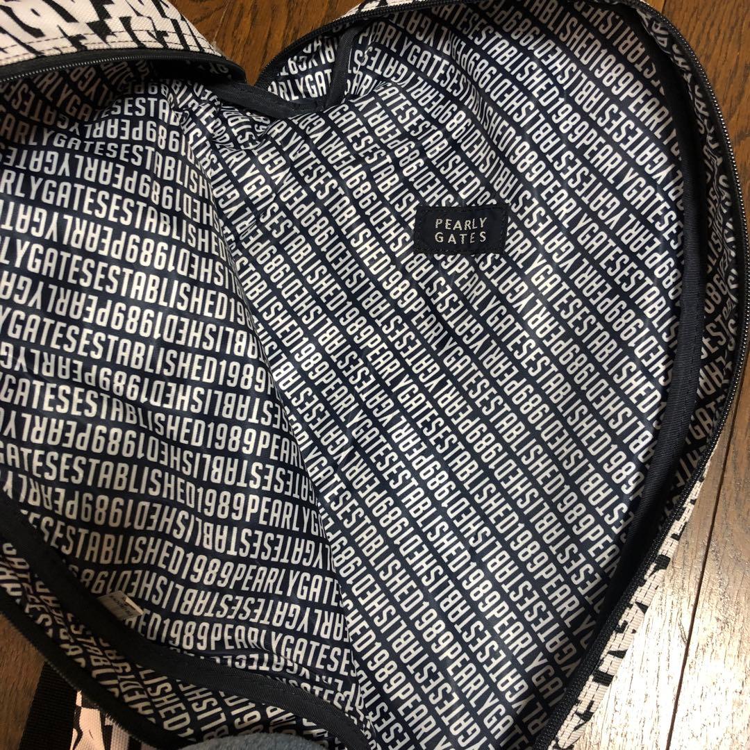 ゆこさま　専用PEARLY GATES キャディバッグ ロゴプリント