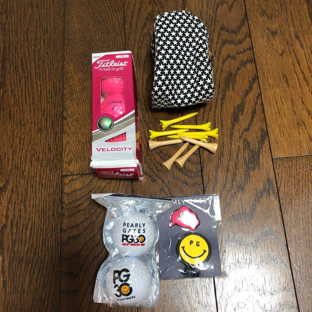 ゆこさま　専用PEARLY GATES キャディバッグ ロゴプリント