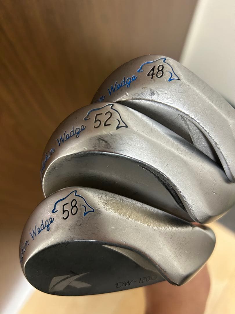 大セール ドルフィンウェッジ 48° 52° 58° DW-120G、DW118