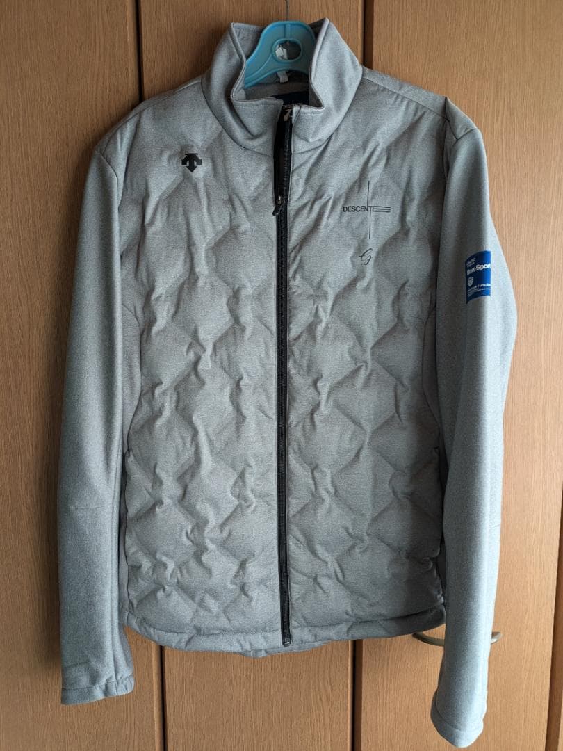 DESCENTE GOLF キルティングジャケット Lサイズ グレー