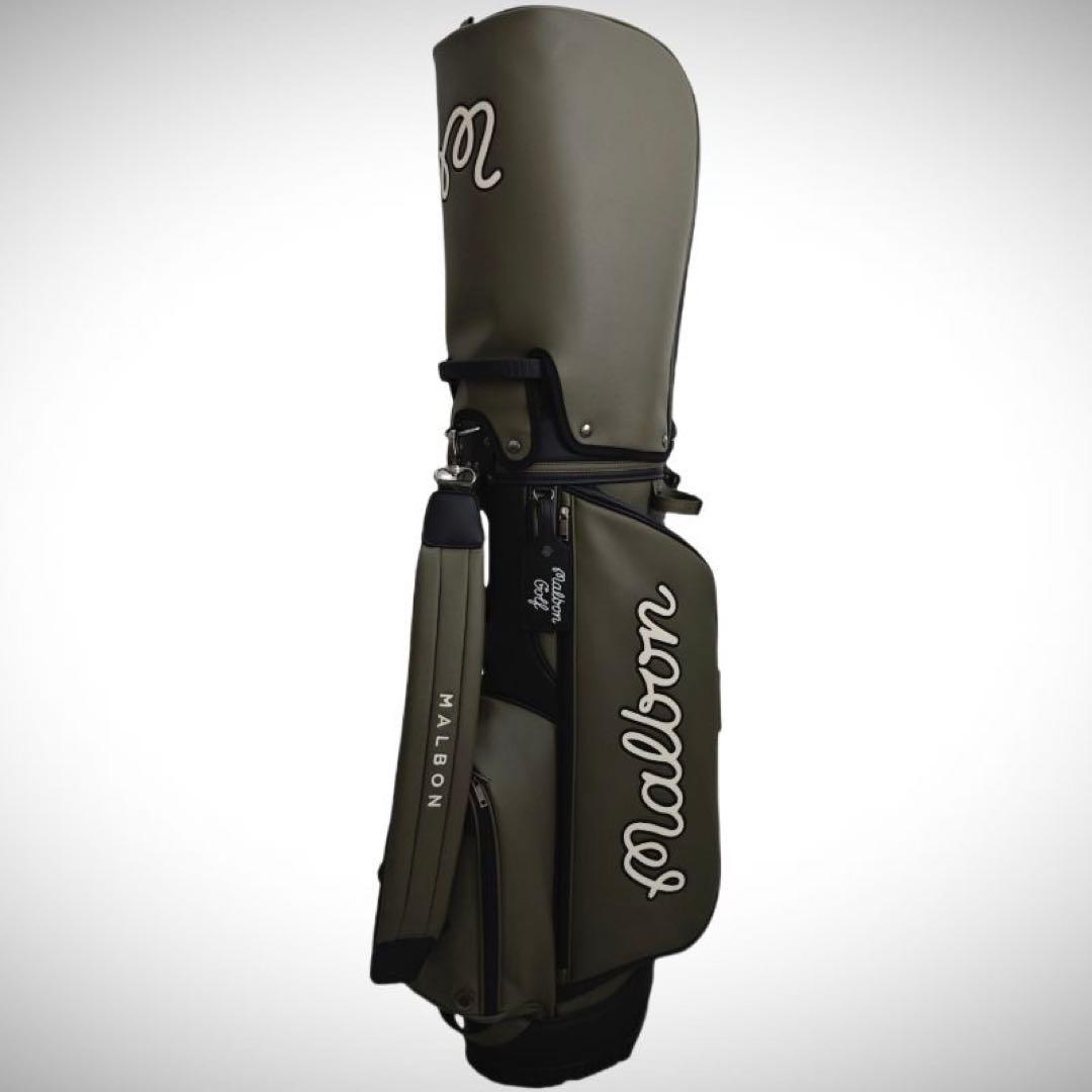 マルボン Malbon 25新作 ゴルフ キャディバッグ ゴルフバッグ