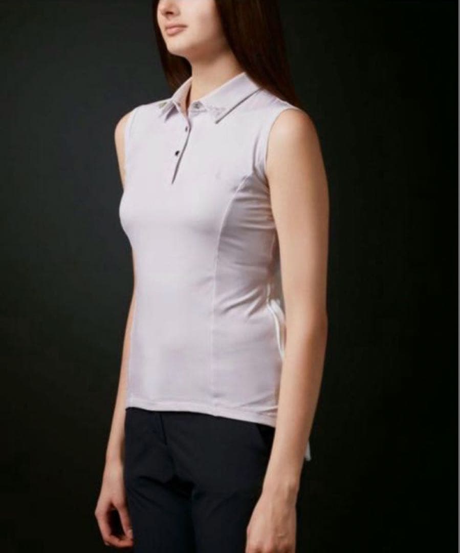 デサントゴルフ ノースリーブ シャツ プリーツ レディースLサイズ　未使用