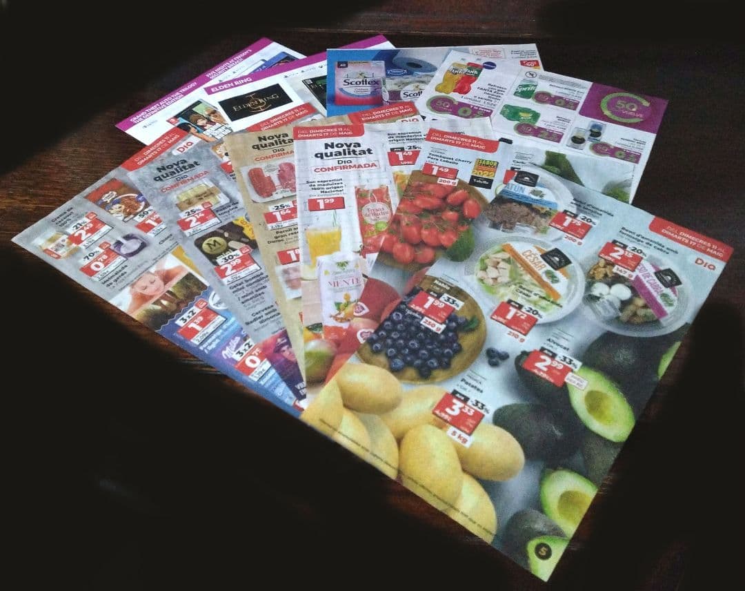 ⑤ 海外紙モノ 広告 フライヤー ちらし チラシ 20枚セット