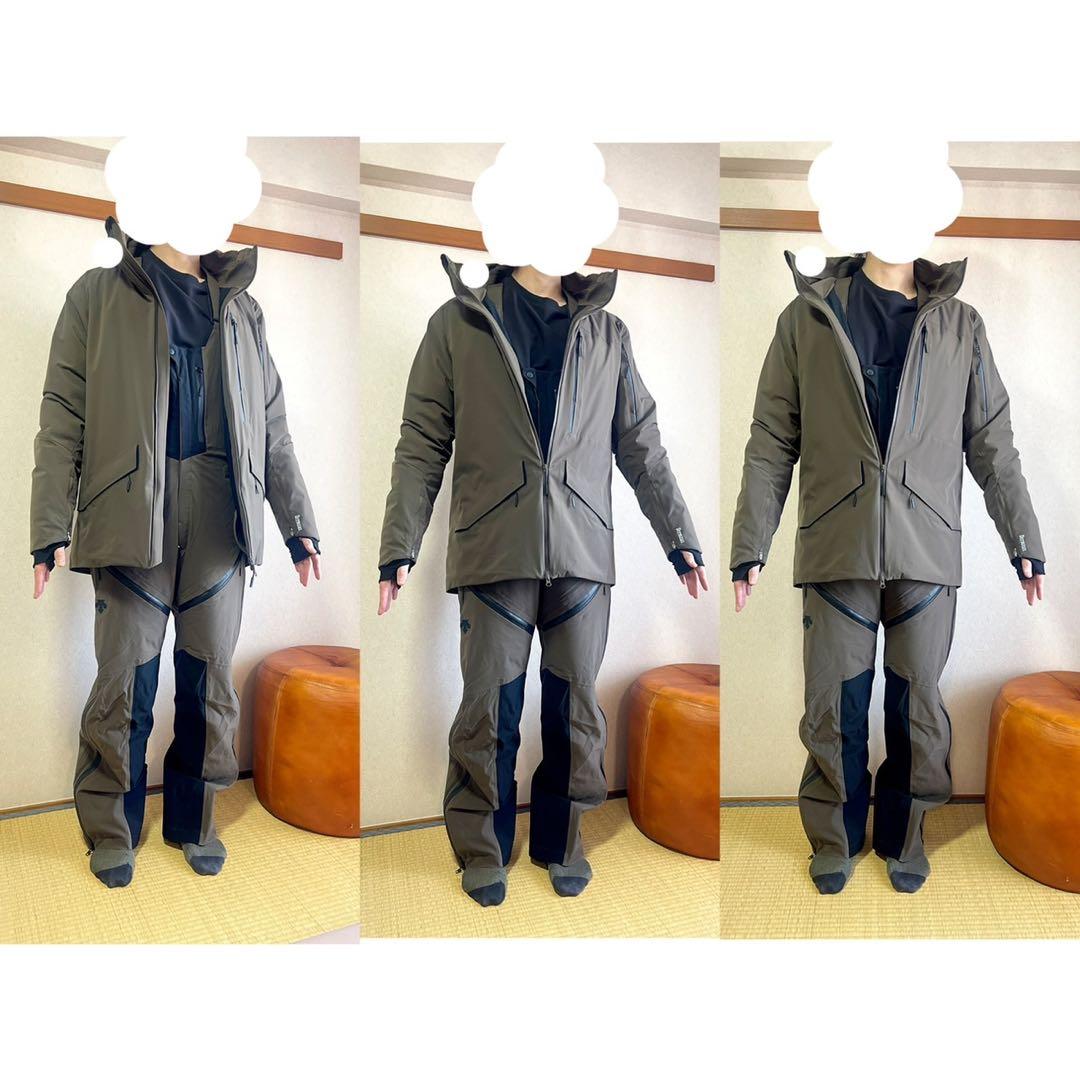 【年始整理・格安出品】DESCENTEスキーウェア・ビブパンツ／高機能モデル