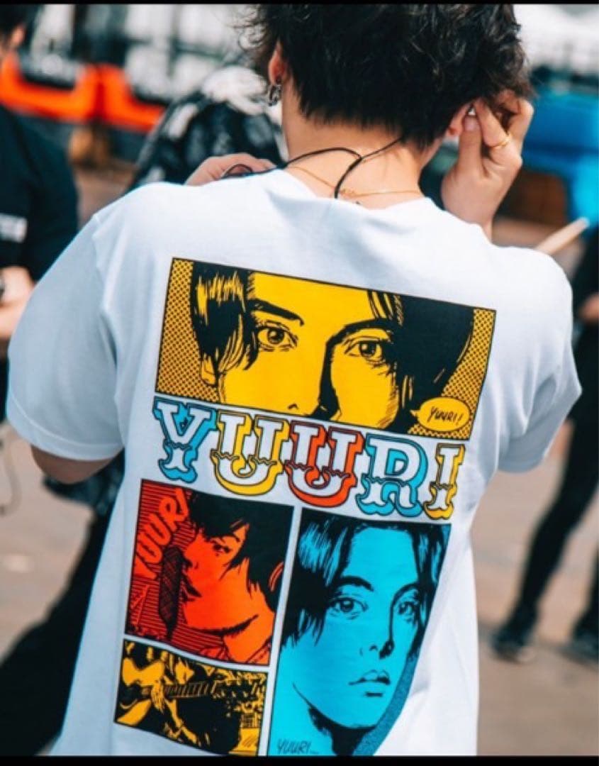 優里　Tシャツ　アメコミ　Mサイズ