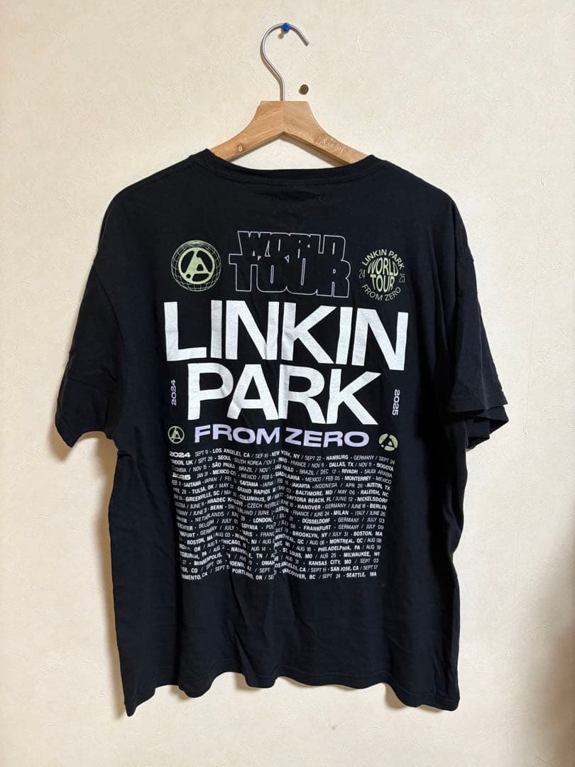 LINKIN PARK WORLD TOUR Tシャツ　XL