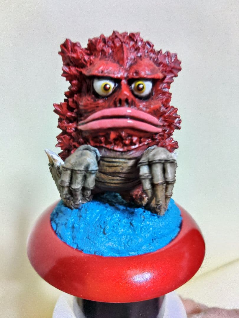 ガレージキット完成品　ガラモン　ウルトラマン　怪獣　特撮ヒーロー　プラモデル