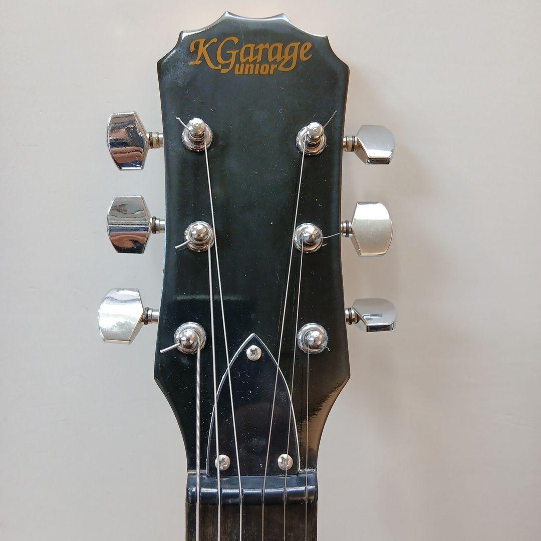 K.Garage　アンプ/スピーカー内蔵　ミニギター　レスポールタイプ